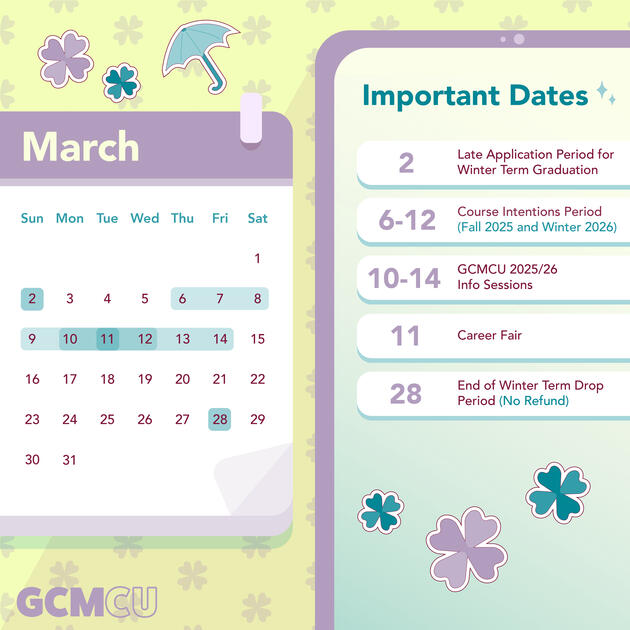 March Calendar
